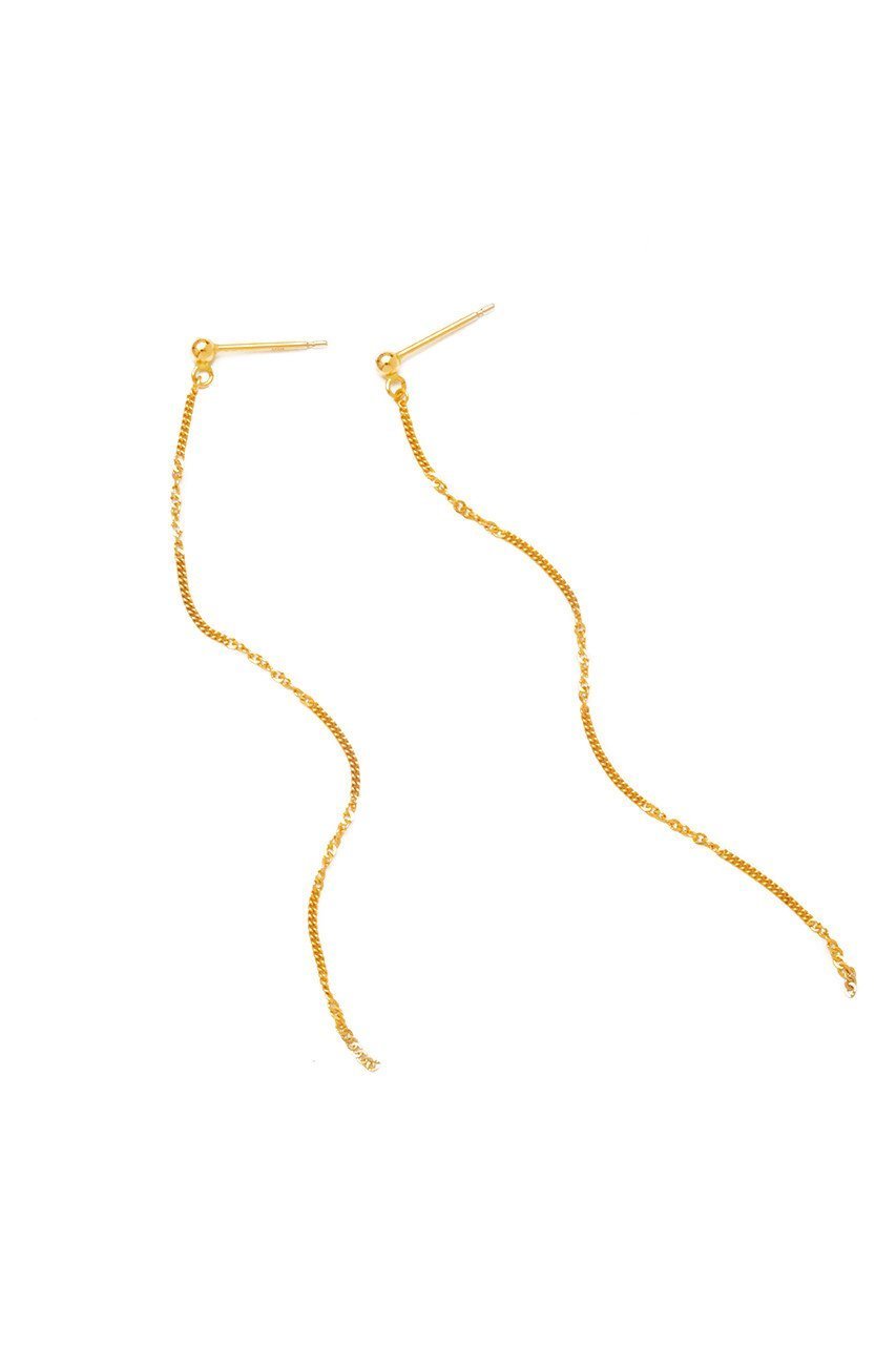 【ルボンボン/les bonbon】のmile stone ピアス 人気、トレンドファッション・服の通販 founy(ファニー) 　ファッション　Fashion　レディースファッション　Fashion for Women　ジュエリー　Jewelry　ファッションリング　Fashion Rings　イヤリング・フープ・ドロップタイプ　Hoop, Drop & Clip Earrings　イヤリング　Earrings　エレガント 上品　Elegant　チェーン　Chain, Chain Strap　フラット　Flat, Flat Shoes　冬　Winter / This Winter　other-3|ID: prp329100003695293 ipo3291000000035797528