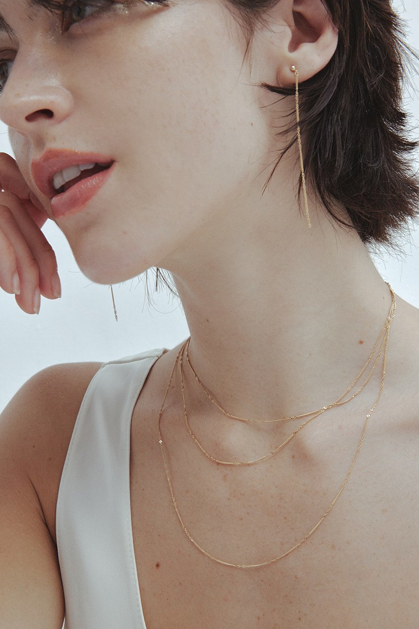 【ルボンボン/les bonbon】のmile stone ピアス 人気、トレンドファッション・服の通販 founy(ファニー) 　ファッション　Fashion　レディースファッション　Fashion for Women　ジュエリー　Jewelry　ファッションリング　Fashion Rings　イヤリング・フープ・ドロップタイプ　Hoop, Drop & Clip Earrings　イヤリング　Earrings　エレガント 上品　Elegant　チェーン　Chain, Chain Strap　フラット　Flat, Flat Shoes　冬　Winter / This Winter　other-5|ID: prp329100003695293 ipo3291000000035797536