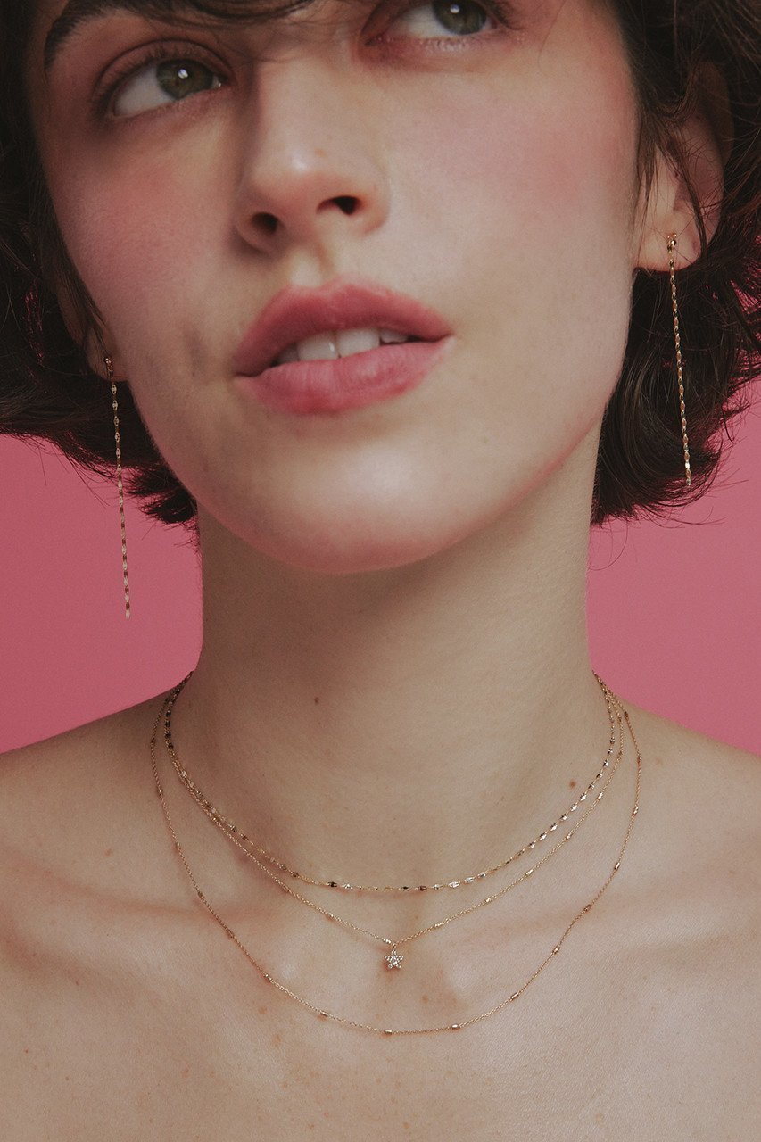 【ルボンボン/les bonbon】のstella diamond チョーカー 人気、トレンドファッション・服の通販 founy(ファニー) 　ファッション　Fashion　レディースファッション　Fashion for Women　ジュエリー　Jewelry　ネックレス　Necklaces & Pendants　カッティング　Cutting Detail　スタイリッシュ　Stylish, Fashionable　ダイヤモンド　Diamond, Brilliant Cut　チェーン　Chain, Chain Strap　デコルテ　Décolleté, Neckline　ネックレス　Necklace, Pendant Necklace　フォルム　Silhouette, Form　モチーフ　Motif, Design Theme　エレガント 上品　Elegant　other-5|ID: prp329100003695305 ipo3291000000031391565
