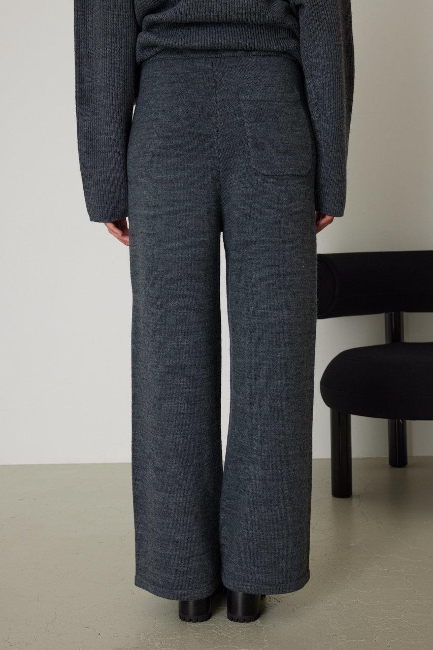【リムアーク/RIM.ARK】のRelax knit PT/パンツ 人気、トレンドファッション・服の通販 founy(ファニー) 　ファッション　Fashion　レディースファッション　WOMEN　パンツ　Pants　おすすめ　Recommend　ストレート　Straight　リラックス　Relax　ワイド　Wide　other-6|ID: prp329100003695321 ipo3291000000032376158