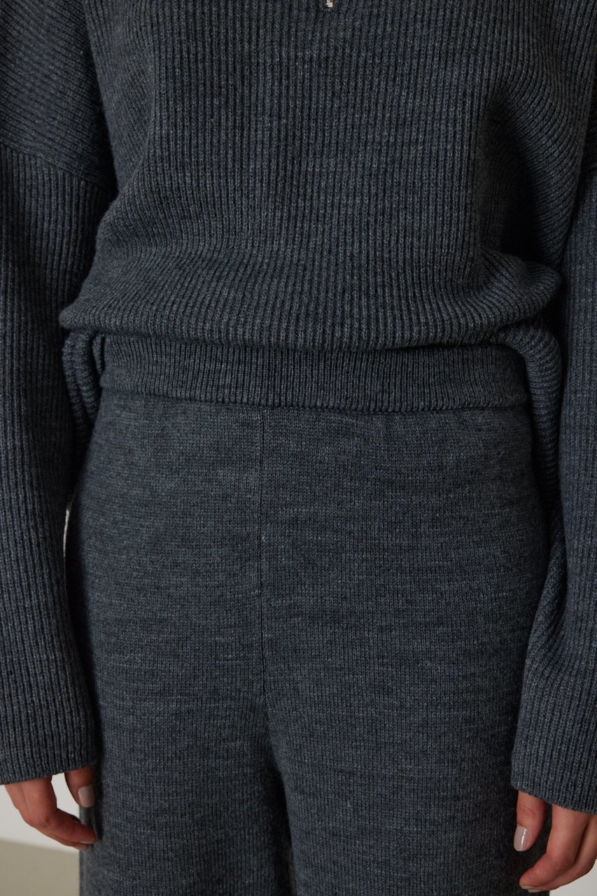 【リムアーク/RIM.ARK】のRelax knit PT/パンツ 人気、トレンドファッション・服の通販 founy(ファニー) 　ファッション　Fashion　レディースファッション　WOMEN　パンツ　Pants　おすすめ　Recommend　ストレート　Straight　リラックス　Relax　ワイド　Wide　other-7|ID: prp329100003695321 ipo3291000000032376160