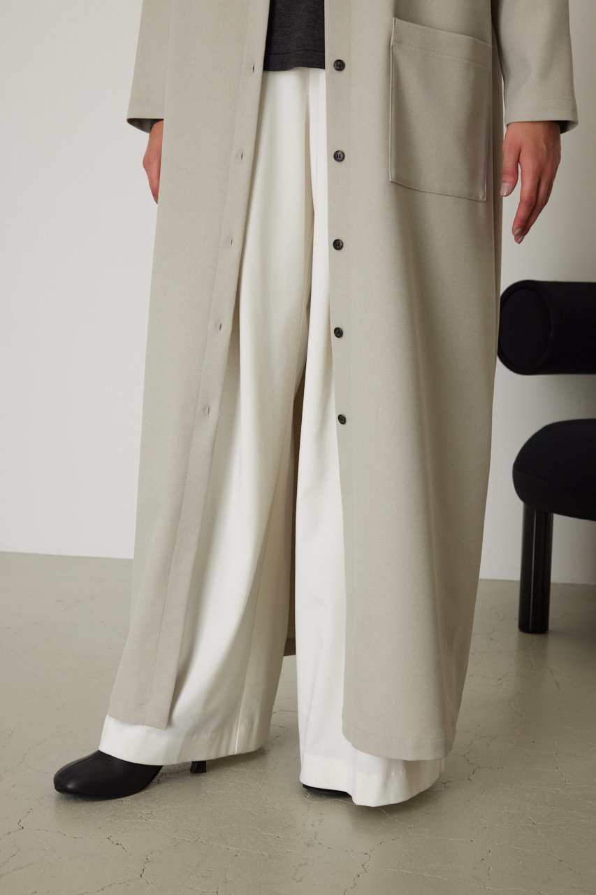 【リムアーク/RIM.ARK】のBelt neck straight OP/ワンピース 人気、トレンドファッション・服の通販 founy(ファニー) 　ファッション　Fashion　レディースファッション　WOMEN　ワンピース　Dress　チュニック　Tunic　おすすめ　Recommend　カッティング　Cutting　シンプル　Simple　スタンド　Stand　チュニック　Tunic　マキシ　Maxi　ロング　Long　旅行　Travel　other-6|ID: prp329100003695322 ipo3291000000032375821
