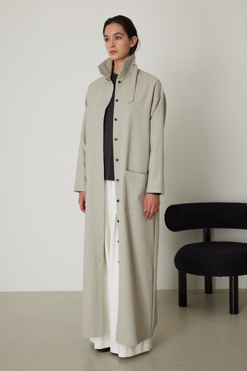 【リムアーク/RIM.ARK】のBelt neck straight OP/ワンピース 人気、トレンドファッション・服の通販 founy(ファニー) 　ファッション　Fashion　レディースファッション　WOMEN　ワンピース　Dress　チュニック　Tunic　おすすめ　Recommend　カッティング　Cutting　シンプル　Simple　スタンド　Stand　チュニック　Tunic　マキシ　Maxi　ロング　Long　旅行　Travel　other-7|ID: prp329100003695322 ipo3291000000032375823