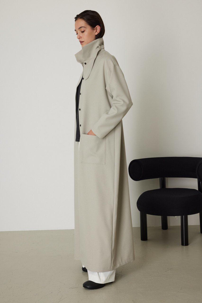 【リムアーク/RIM.ARK】のBelt neck straight OP/ワンピース 人気、トレンドファッション・服の通販 founy(ファニー) 　ファッション　Fashion　レディースファッション　WOMEN　ワンピース　Dress　チュニック　Tunic　おすすめ　Recommend　カッティング　Cutting　シンプル　Simple　スタンド　Stand　チュニック　Tunic　マキシ　Maxi　ロング　Long　旅行　Travel　other-8|ID: prp329100003695322 ipo3291000000032375824
