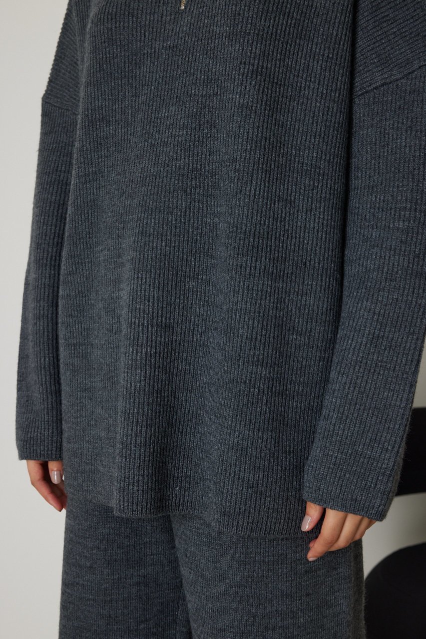 【リムアーク/RIM.ARK】のHood over knit tunic/チュニック 人気、トレンドファッション・服の通販 founy(ファニー) 　ファッション　Fashion　レディースファッション　WOMEN　ワンピース　Dress　チュニック　Tunic　おすすめ　Recommend　タートルネック　Turtleneck　チュニック　Tunic　トレンド　Trend　other-6|ID: prp329100003695323 ipo3291000000031406881