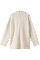 【リムアーク/RIM.ARK】のHood over knit tunic/チュニック オフホワイト|ID: prp329100003695323 ipo3291000000032376166