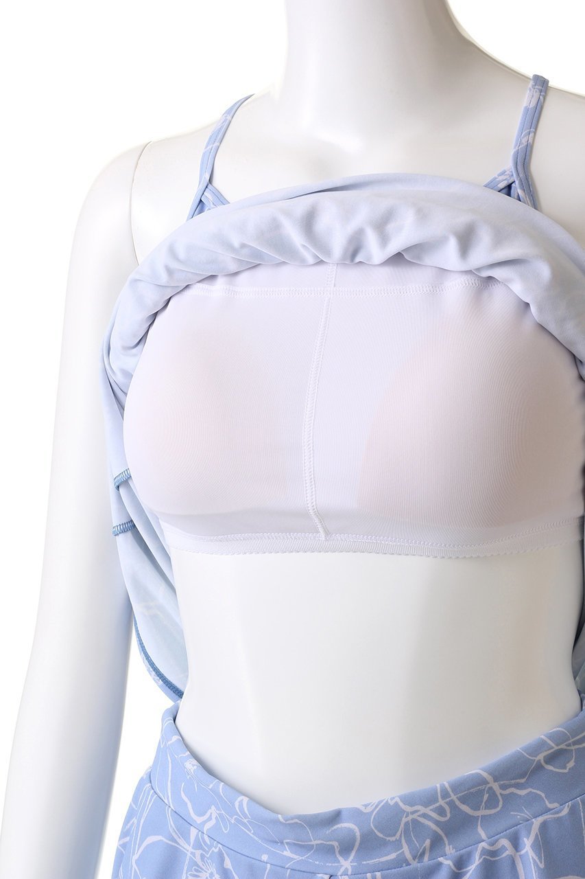 【レイール/Reir】の【San-ai Resort】Floral Brush3点セット 人気、トレンドファッション・服の通販 founy(ファニー) 　ファッション　Fashion　レディースファッション　Fashion for Women　トップス・カットソー　Cut & Sew Tops　キャミソール&ノースリーブ　Camisoles & Sleeveless Tops　シャツ・ブラウス・オフィスカジュアル　Elegant Blouses & Button-Ups　ロングTシャツ・Tシャツ　Longline T-Shirts & Tees　カットソー・ベーシックTシャツ　Cut-and-Sewn Tops / Stretch Tees & Basics　水着　Swimwear　キャミソール　Camisole, Spaghetti Strap Top　ショーツ　Shorts, Short Pants　タンク　Tank Top, Sleeveless Top　フラワー　Flower, Floral　フレア　Flare, Flared　プリント　Print, Printed Pattern　ボトム　Bottoms, Lower Wear　other-6|ID: prp329100003696467 ipo3291000000036105150