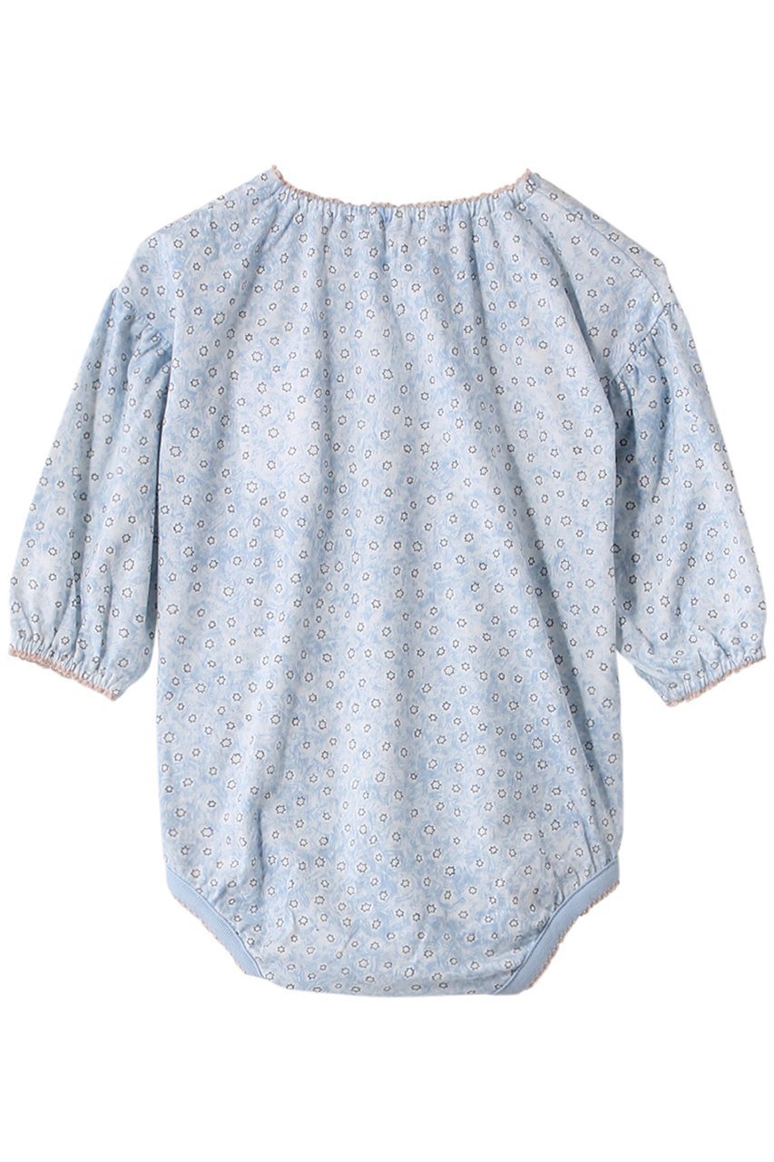 【ミナ ペルホネン/mina perhonen / KIDS】の【BABY】yume-hoshi トップス ライトブルー 80 人気、トレンドファッション・服の通販 founy(ファニー) 　ファッション　Fashion　キッズファッション　Fashion for Kids　トップス・カットソー　Cut & Sew Tops　おすすめ　Recommended / Our Picks　ギフト プレゼント　Gift / Present　ギャザー　Gathered, Ruffled　ベビー　Baby, Babywear　レース　Lace, Lace Fabric　ロンパース　Romper, Jumpsuit　other-2|ID: prp329100003699082 ipo3291000000036236008