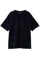 【ミズイロ インド/mizuiro ind】のvelour wide T Tシャツ 人気、トレンドファッション・服の通販 founy(ファニー) ファッション Fashion レディースファッション WOMEN トップス・カットソー Tops/Tshirt シャツ/ブラウス Shirts/Blouses ロング / Tシャツ T-Shirts カットソー Cut and Sewn ベロア Velour ショート Short シンプル Simple スリーブ Sleeve ワイド Wide thumbnail navy|ID: prp329100003702177 ipo3291000000028813460