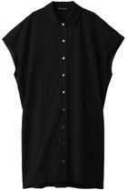 【ミズイロ インド/mizuiro ind】のshirt collar N/S OP ワンピース black|ID:prp329100003702180