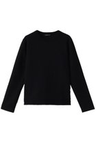 【ミズイロ インド/mizuiro ind】のloop yarn crew neck T Tシャツ 人気、トレンドファッション・服の通販 founy(ファニー) ファッション Fashion レディースファッション WOMEN トップス・カットソー Tops/Tshirt シャツ/ブラウス Shirts/Blouses ロング / Tシャツ T-Shirts カットソー Cut and Sewn なめらか Smooth インナー Inner シンプル Simple スリーブ Sleeve ボトム Bottom ロング Long thumbnail black|ID: prp329100003702181 ipo3291000000026949391