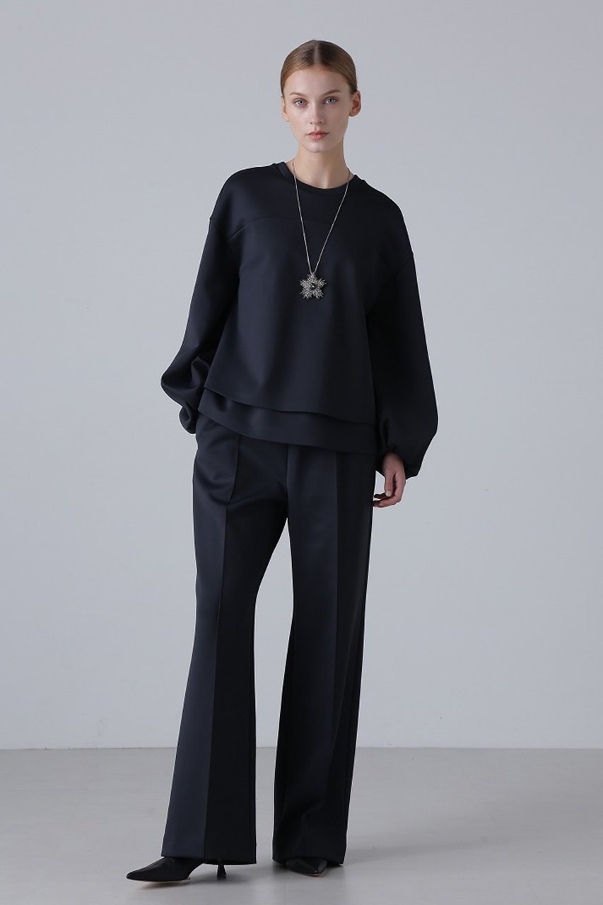 【アドーア/ADORE】のコンパクトダンボールパンツ 人気、トレンドファッション・服の通販 founy(ファニー) 　ファッション　Fashion　レディースファッション　Fashion for Women　パンツ　Pants & Trousers　おすすめ　Recommended / Our Picks　カットソー　Cut and Sewn Top　コンパクト　Compact, Small Size　ストレッチ　Stretch, Stretchy Fabric　セットアップ　Set-Up, Coordinated Outfit　定番　Standard, Basic Item　other-3|ID: prp329100003703961 ipo3291000000032930243