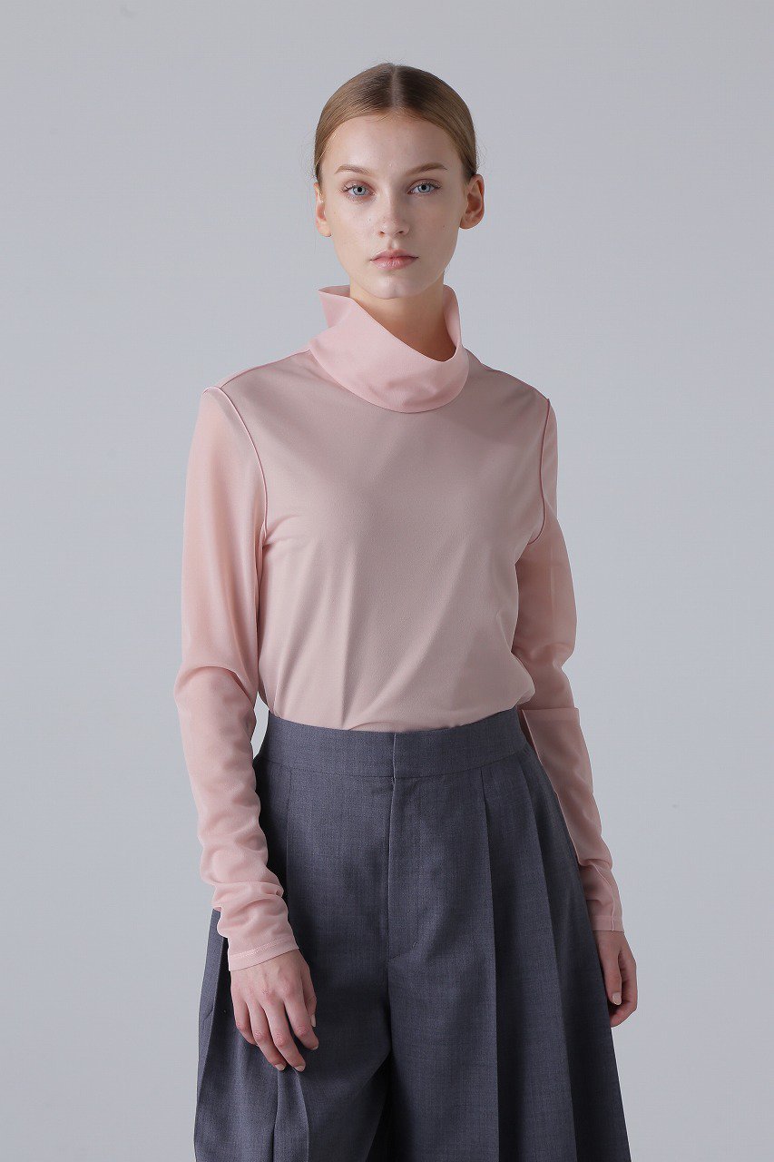 【アドーア/ADORE】のシアージャージーカットソー 人気、トレンドファッション・服の通販 founy(ファニー) 　ファッション　Fashion　レディースファッション　Fashion for Women　トップス・カットソー　Cut & Sew Tops　シャツ・ブラウス・オフィスカジュアル　Elegant Blouses & Button-Ups　ロングTシャツ・Tシャツ　Longline T-Shirts & Tees　カットソー・ベーシックTシャツ　Cut-and-Sewn Tops / Stretch Tees & Basics　シアー　Sheer, See-Through　スリーブ　Sleeve, Long Sleeve / Short Sleeve　ロング　Long, Long-Length　定番　Standard, Basic Item　other-3|ID: prp329100003704000 ipo3291000000032892422