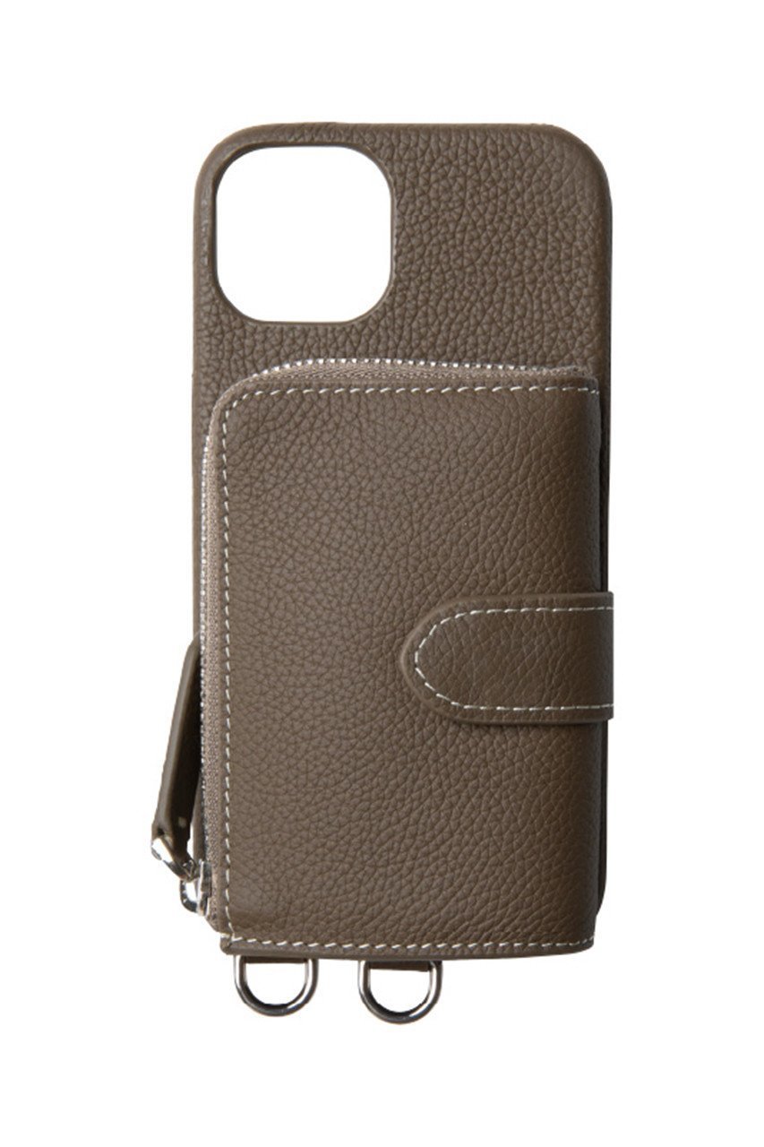 【デミュウ/DEMIU】のiPhone11 ROND&カスタムハードケース Dカン付 ストラップ別売 インテリア・キッズ・メンズ・レディースファッション・服の通販 founy(ファニー) 　ファッション　Fashion　レディースファッション　Fashion for Women　コイン　Coin, Coin Design　シンプル　Simple, Minimal　ジップ　Zip, Zipper　財布　Wallet, Purse　デニム　Denim, Jeans Material　フランス　France, French　ポケット　Pocket, Pocket Detail　マグネット　Magnet, Magnetic Closure　ユニセックス　Unisex, Genderless　ラップ　Wrap, Wrap Design　iPhone アイフォーン　iPhone　エトープ|ID: prp329100003704021 ipo3291000000032857251