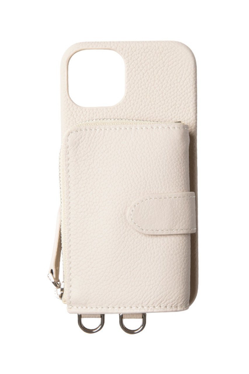 【デミュウ/DEMIU】のiPhone11 ROND&カスタムハードケース Dカン付 ストラップ別売 インテリア・キッズ・メンズ・レディースファッション・服の通販 founy(ファニー) 　ファッション　Fashion　レディースファッション　Fashion for Women　コイン　Coin, Coin Design　シンプル　Simple, Minimal　ジップ　Zip, Zipper　財布　Wallet, Purse　デニム　Denim, Jeans Material　フランス　France, French　ポケット　Pocket, Pocket Detail　マグネット　Magnet, Magnetic Closure　ユニセックス　Unisex, Genderless　ラップ　Wrap, Wrap Design　iPhone アイフォーン　iPhone　ベージュ|ID: prp329100003704021 ipo3291000000032857263