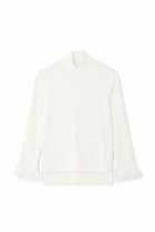 【アドーア/ADORE】のソフトストレッチニット 人気、トレンドファッション・服の通販 founy(ファニー) ファッション Fashion レディースファッション Fashion for Women トップス・カットソー Cut & Sew Tops ニット Knit Tops & Sweaters カジュアルプルオーバー・ニットトップス Pullovers & Knit Tops / Casual Pullovers インナー Innerwear カフス Cuff Design スタンド Stand Collar, Upright Stand thumbnail ホワイト|ID: prp329100003705978 ipo3291000000033715932