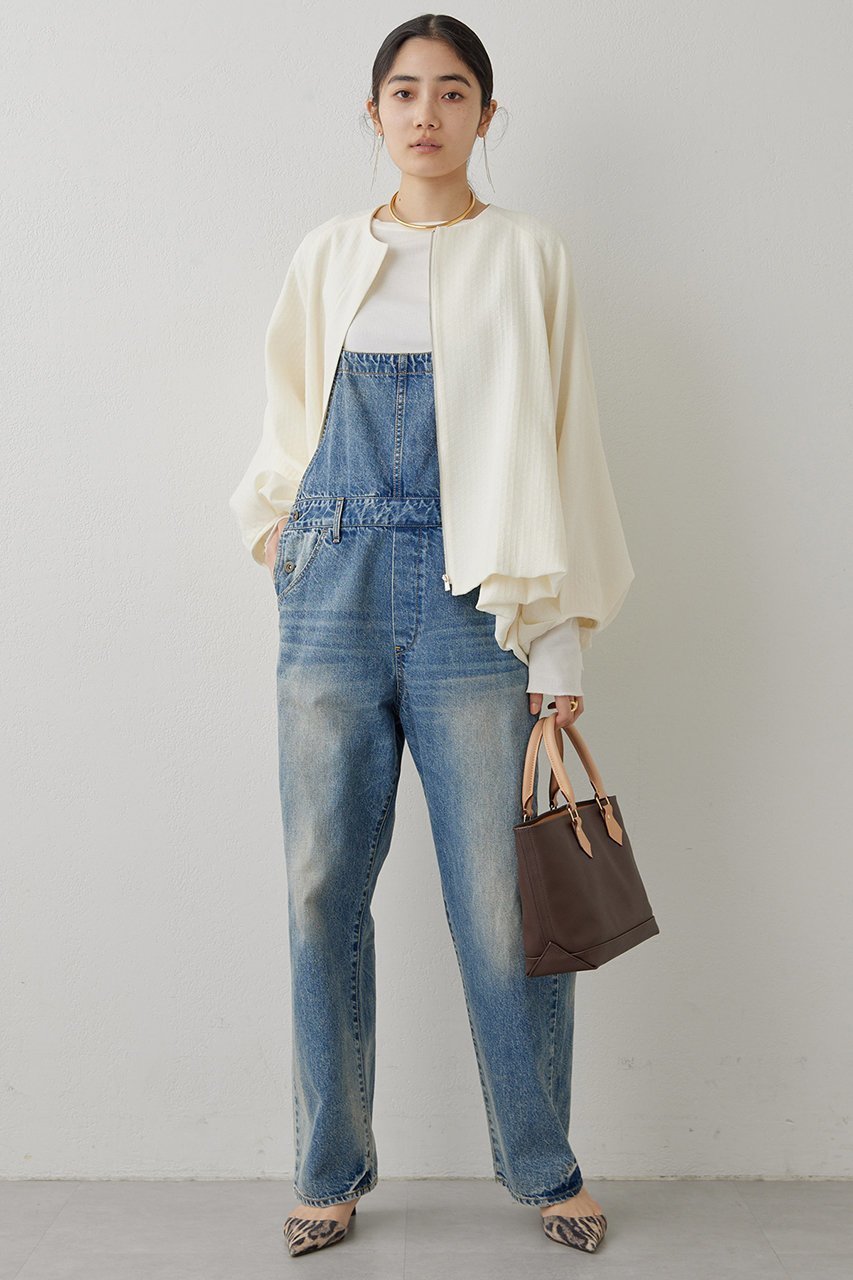 【ウィムガゼット/Whim Gazette】のデニムオールインワン2 人気、トレンドファッション・服の通販 founy(ファニー) 　ファッション　Fashion　レディースファッション　Fashion for Women　パンツ　Pants & Trousers　ストレート　Straight, Straight Cut　デニム　Denim, Jeans Material　パッチ　Patch, Appliqué　ヒョウ　Leopard, Animal Print　ユーズド　Used, Vintage-Look　other-5|ID: prp329100003706015 ipo3291000000036083655