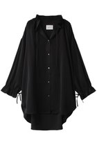 【ミディウミソリッド/MIDIUMISOLID】のspindle gathered blouse ブラウス black|ID:prp329100003706978