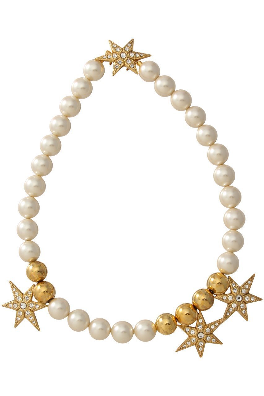 【アデル ビジュー/ADER bijoux】のSTAR pearl asymmetry ネックレス 2015 人気、トレンドファッション・服の通販 founy(ファニー) 　ファッション　Fashion　レディースファッション　WOMEN　ジュエリー　Jewelry　ネックレス　Necklaces　ネックレス　Necklace　パール　Pearl　 other-1|ID: prp329100003706993 ipo3291000000024391713