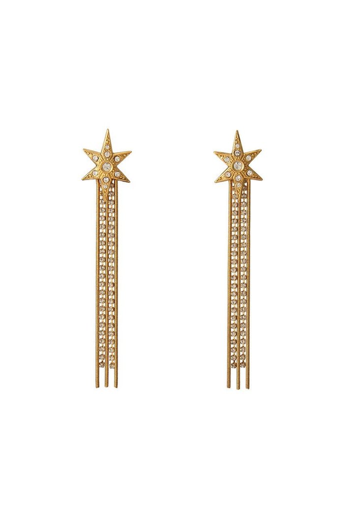 【アデル ビジュー/ADER bijoux】のSTAR stone fringe 2way ピアス インテリア・キッズ・メンズ・レディースファッション・服の通販 founy(ファニー) https://founy.com/ ファッション Fashion レディースファッション Fashion for Women ジュエリー Jewelry ファッションリング Fashion Rings イヤリング・フープ・ドロップタイプ Hoop, Drop & Clip Earrings イヤリング Earrings エレガント 上品 Elegant ガラス Glass, Glassware クリスタル Crystal, Swarovski 人気 Popular, Best Seller 定番 Standard, Basic Item |ID: prp329100003707002 ipo3291000000035757886