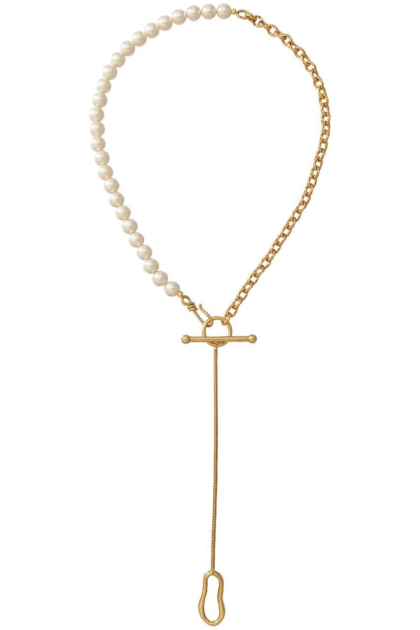 【アデル ビジュー/ADER bijoux】のNUAGE pearl 2way ネックレス 人気、トレンドファッション・服の通販 founy(ファニー) 　ファッション　Fashion　レディースファッション　Fashion for Women　ジュエリー　Jewelry　ネックレス　Necklaces & Pendants　ショート　Short, Short Length　シンプル　Simple, Minimal　チェーン　Chain, Chain Strap　ネックレス　Necklace, Pendant Necklace　ベーシック　Basic, Essential　ミックス　Mix, Mixed Style　モチーフ　Motif, Design Theme　 other-1|ID: prp329100003707007 ipo3291000000035611525