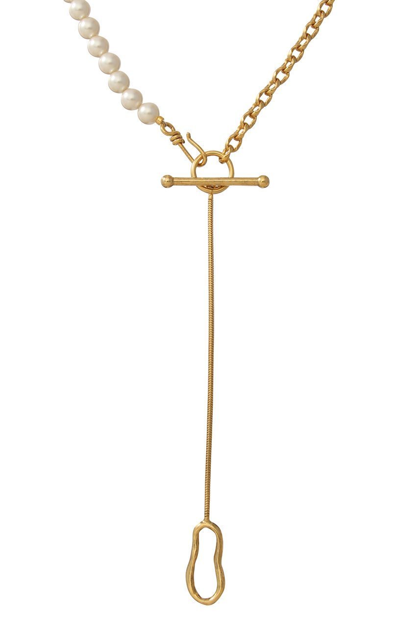 【アデル ビジュー/ADER bijoux】のNUAGE pearl 2way ネックレス 人気、トレンドファッション・服の通販 founy(ファニー) 　ファッション　Fashion　レディースファッション　Fashion for Women　ジュエリー　Jewelry　ネックレス　Necklaces & Pendants　ショート　Short, Short Length　シンプル　Simple, Minimal　チェーン　Chain, Chain Strap　ネックレス　Necklace, Pendant Necklace　ベーシック　Basic, Essential　ミックス　Mix, Mixed Style　モチーフ　Motif, Design Theme　other-4|ID: prp329100003707007 ipo3291000000035611529