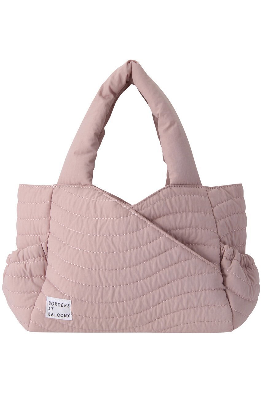【ボーダーズ アット バルコニー/BORDERS at BALCONY】のキルティングハンドバッグ 人気、トレンドファッション・服の通販 founy(ファニー) 　ファッション　Fashion　レディースファッション　Fashion for Women　バッグ　Bags　キルティング　Quilted, Quilting　コンパクト　Compact, Small Size　デニム　Denim, Jeans Material　フェミニン　Feminine, Girly　フォルム　Silhouette, Form　ポケット　Pocket, Pocket Detail　 other-1|ID: prp329100003707024 ipo3291000000032790856
