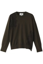 【ベイジ,/BEIGE,】のWILLOW(ウィロウ)/レースニット 人気、トレンドファッション・服の通販 founy(ファニー) ファッション Fashion レディースファッション Fashion for Women トップス・カットソー Cut & Sew Tops ニット Knit Tops & Sweaters カジュアルプルオーバー・ニットトップス Pullovers & Knit Tops / Casual Pullovers アシンメトリー Asymmetrical Style クラシカル Classical, Vintage-Inspired バランス Balance, Style Balance ファブリック Fabric, Textile レース Lace, Lace Fabric thumbnail Khaki×Khaki|ID: prp329100003708818 ipo3291000000036062647