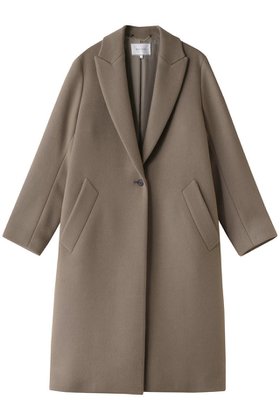 【ベイジ,/BEIGE,】 PASSY(パッシー)/ノーカラーロングコート人気、トレンドファッション・服の通販 founy(ファニー) ファッション Fashion レディースファッション Fashion for Women アウター Coat / Outerwear Collection コート・ロングコート・ピーコート Long Coats, Peacoats & More ストレート Straight, Straight Cut ロング Long, Long-Length エレガント 上品 Elegant 定番 Standard, Basic Item |ID:prp329100003708822