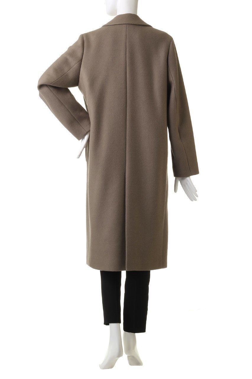 【ベイジ,/BEIGE,】のPASSY(パッシー)/ノーカラーロングコート 人気、トレンドファッション・服の通販 founy(ファニー) 　ファッション　Fashion　レディースファッション　Fashion for Women　アウター　Coat / Outerwear Collection　コート・ロングコート・ピーコート　Long Coats, Peacoats & More　ストレート　Straight, Straight Cut　ロング　Long, Long-Length　エレガント 上品　Elegant　定番　Standard, Basic Item　other-4|ID: prp329100003708822 ipo3291000000035489677