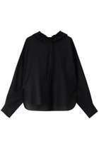 【ミズイロ インド/mizuiro ind】のgather hooded P/O shirt シャツ black|ID: prp329100003708855 ipo3291000000029958189