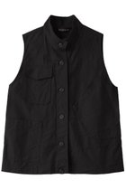 【ミズイロ インド/mizuiro ind】のstand collar work vest ベスト black|ID: prp329100003708856 ipo3291000000028425107