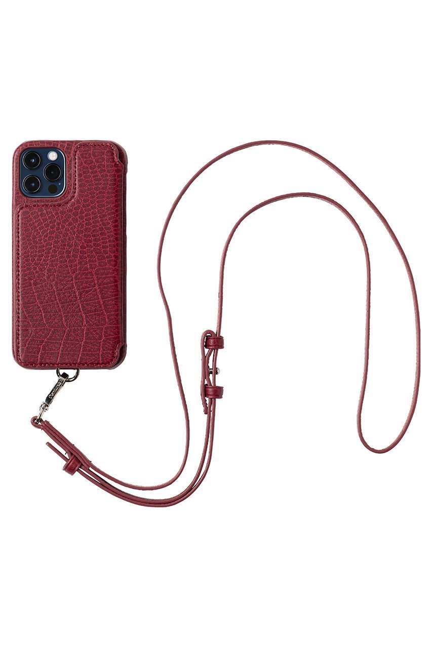 【デミュウ/DEMIU】のiPhone12 POCHE FLAT Croco 背面収納スマホケース ストラップ別売 人気、トレンドファッション・服の通販 founy(ファニー) 　ファッション　Fashion　レディースファッション　Fashion for Women　ショルダー　Shoulder, Shoulder Strap　スリット　Slit, Slit Detail　デニム　Denim, Jeans Material　フランス　France, French　ポケット　Pocket, Pocket Detail　マグネット　Magnet, Magnetic Closure　ユニセックス　Unisex, Genderless　ラップ　Wrap, Wrap Design　おすすめ　Recommended / Our Picks　スマホケース　Smartphone Case　iPhone アイフォーン　iPhone　other-3|ID: prp329100003710192 ipo3291000000035508243