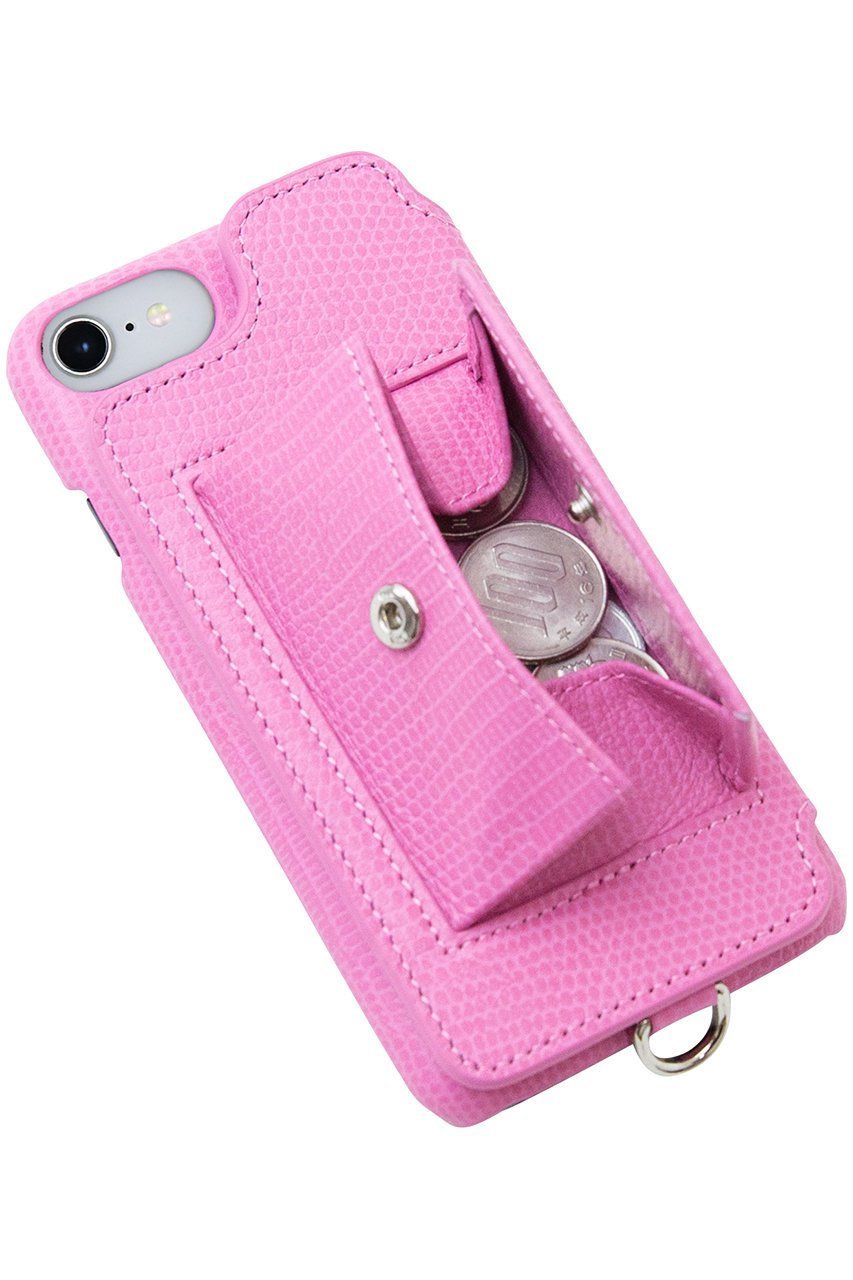 【デミュウ/DEMIU】のiPhoneSE POCHE Lizard 背面収納スマホケース ストラップ別売 人気、トレンドファッション・服の通販 founy(ファニー) 　ファッション　Fashion　レディースファッション　Fashion for Women　ショルダー　Shoulder, Shoulder Strap　スリット　Slit, Slit Detail　財布　Wallet, Purse　デニム　Denim, Jeans Material　フランス　France, French　ポケット　Pocket, Pocket Detail　マグネット　Magnet, Magnetic Closure　ユニセックス　Unisex, Genderless　ラップ　Wrap, Wrap Design　おすすめ　Recommended / Our Picks　スマホケース　Smartphone Case　iPhone アイフォーン　iPhone　other-7|ID: prp329100003710195 ipo3291000000035508237