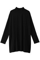 【ミズイロ インド/mizuiro ind】のmock neck tunic T Tシャツ black|ID:prp329100003710212