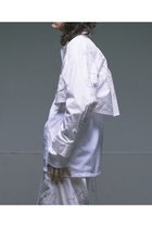 【シシ/sisii】の【sisii×Amane Murakami】プリント コンバット シャツ ホワイト|ID:prp329100003710216