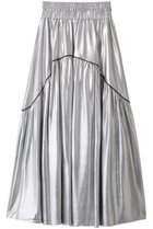 【エジック/Ezick】のmetallicフレアスカート 人気、トレンドファッション・服の通販 founy(ファニー) ファッション Fashion レディースファッション WOMEN スカート Skirt Aライン/フレアスカート Flared A-Line Skirts ロングスカート Long Skirt おすすめ Recommend フレア Flare メタリック Metallic ロング Long エレガント 上品 Elegant thumbnail シルバー|ID: prp329100003711766 ipo3291000000024440721