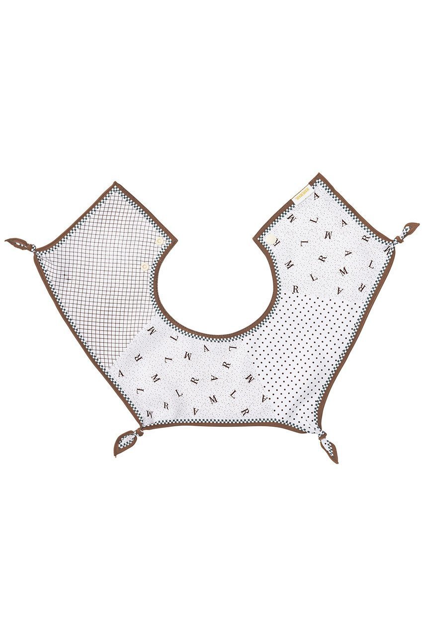 【マールマール/MARLMARL / KIDS】の【BABY】スタイ deco 6 windmill 1サイズ(約0～2歳) インテリア・キッズ・メンズ・レディースファッション・服の通販 founy(ファニー) 　ファッション　Fashion　キッズファッション　Fashion for Kids　クラシカル　Classical, Vintage-Inspired　チェック　Check, Plaid, Tartan　ドット　Polka Dot, Dot Pattern　フォルム　Silhouette, Form　プリント　Print, Printed Pattern　再入荷　Restock / Back in Stock　windmill|ID: prp329100003711787 ipo3291000000034584286