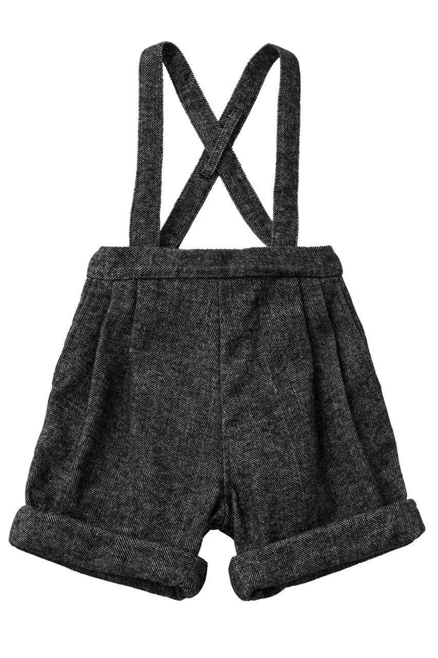 【マールマール/MARLMARL / KIDS】の【BABY】shorts 6 charcoal 1サイズ(約1~6歳) インテリア・キッズ・メンズ・レディースファッション・服の通販 founy(ファニー) ファッション Fashion キッズファッション Fashion for Kids ボトムス Bottoms クラシカル Classical, Vintage-Inspired クラシック Classic, Timeless Style サスペンダー Suspenders, Braces ハーフ Half, Half-Length ワイド Wide, Wide Fit 再入荷 Restock / Back in Stock 冬 Winter / This Winter charcoal|ID: prp329100003711788 ipo3291000000034584295