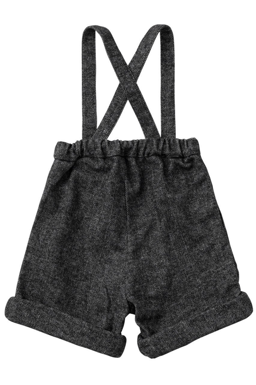 【マールマール/MARLMARL / KIDS】の【BABY】shorts 6 charcoal 1サイズ(約1～6歳) 人気、トレンドファッション・服の通販 founy(ファニー) 　ファッション　Fashion　キッズファッション　Fashion for Kids　ボトムス　Bottoms　クラシカル　Classical, Vintage-Inspired　クラシック　Classic, Timeless Style　サスペンダー　Suspenders, Braces　ハーフ　Half, Half-Length　ワイド　Wide, Wide Fit　冬　Winter / This Winter　other-2|ID: prp329100003711788 ipo3291000000036246875