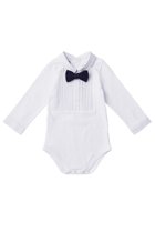 【マールマール/MARLMARL / KIDS】の【Baby】bodysuits 1 人気、トレンドファッション・服の通販 founy(ファニー) ファッション Fashion キッズファッション KIDS おすすめ Recommend ギフト プレゼント Gift Present スーツ Suit フォーマル Formal ベビー Baby ロンパース Rompers 再入荷 Restock/Back In Stock/Re Arrival thumbnail pintuck white|ID: prp329100003711789 ipo3291000000028370053