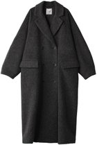 【クラネ/CLANE】のDOUBLE WOOL LONG COAT/コート CHARCOAL GRAY|ID: prp329100003711797 ipo3291000000036654200