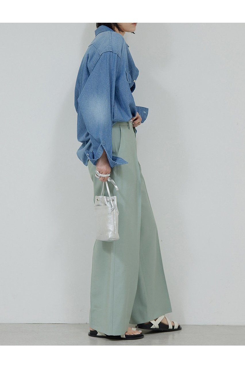 【ガリャルダガランテ/GALLARDAGALANTE】のダンガリーシャツ 人気、トレンドファッション・服の通販 founy(ファニー) 　ファッション　Fashion　レディースファッション　WOMEN　トップス・カットソー　Tops/Tshirt　シャツ/ブラウス　Shirts/Blouses　おすすめ　Recommend　シンプル　Simple　スリーブ　Sleeve　ダンガリー　Dungarees　ロング　Long　NEW・新作・新着・新入荷　New Arrivals　other-3|ID: prp329100003712705 ipo3291000000031698971