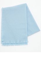 【マルティニーク/martinique】の【別注】【ASAUCE MELER】カシミヤバスケットフリンジストール ライトブルー|ID: prp329100003712710 ipo3291000000036153412