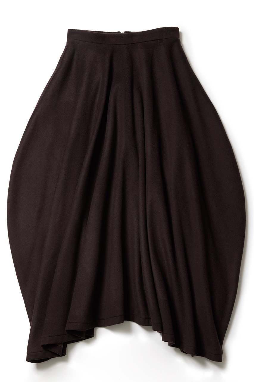 【アロー/aLORS】のJupe Clem スカート インテリア・キッズ・メンズ・レディースファッション・服の通販 founy(ファニー) 　ファッション　Fashion　レディースファッション　WOMEN　スカート　Skirt　おすすめ　Recommend　なめらか　Smooth　コクーン　Cocoon　セットアップ　Set Up　ドレープ　Drape　ブルゾン　Blouson　ダークブラウン|ID: prp329100003712728 ipo3291000000024452776