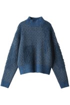 【リムアーク/RIM.ARK】のFeather mix knit tops/ニット ブルー|ID:prp329100003712739