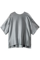 【ブラミンク/BLAMINK】の【BLMK】シルク インティメイト ショートブラウス 人気、トレンドファッション・服の通販 founy(ファニー) ファッション Fashion レディースファッション Fashion for Women トップス・カットソー Cut & Sew Tops シャツ・ブラウス・オフィスカジュアル Elegant Blouses & Button-Ups ショート Short, Short Length シルク Silk, 100% Silk スリーブ Sleeve, Long Sleeve / Short Sleeve ボトム Bottoms, Lower Wear 定番 Standard, Basic Item thumbnail ライトグレー|ID: prp329100003713692 ipo3291000000035739615