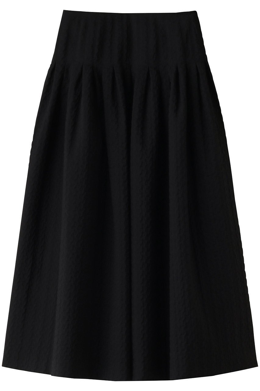 【アルアバイル/allureville】のラメジャガードスカート インテリア・キッズ・メンズ・レディースファッション・服の通販 founy(ファニー) 　ファッション　Fashion　レディースファッション　WOMEN　スカート　Skirt　おすすめ　Recommend　シンプル　Simple　ジャカード　Jacquard　ブラック|ID: prp329100003714285 ipo3291000000024792401