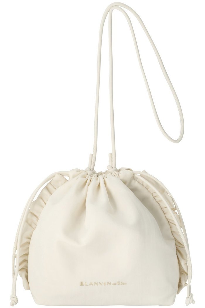 【ランバン オン ブルー/LANVIN en Bleu】のプティフリルショルダーバッグ インテリア・キッズ・メンズ・レディースファッション・服の通販 founy(ファニー) https://founy.com/ ファッション Fashion レディースファッション Fashion for Women バッグ Bags ショルダー Shoulder, Shoulder Strap タフタ Taffeta, Structured Fabric フリル Frill, Ruffle メタル Metal, Metal Parts 人気 Popular, Best Seller 巾着 Drawstring Bag, Kinchaku |ID: prp329100003714287 ipo3291000000035105925