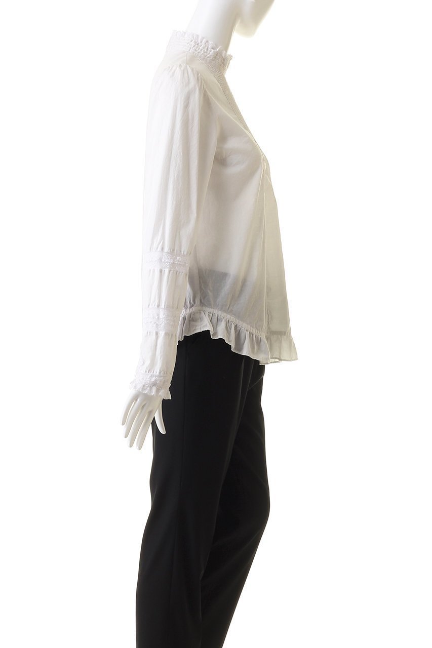 【コルピエロ/Col Pierrot】のフランス製レースブラウス 人気、トレンドファッション・服の通販 founy(ファニー) 　ファッション　Fashion　レディースファッション　Fashion for Women　トップス・カットソー　Cut & Sew Tops　シャツ・ブラウス・オフィスカジュアル　Elegant Blouses & Button-Ups　ジャケット　Jacket, Outerwear　スリーブ　Sleeve, Long Sleeve / Short Sleeve　フランス　France, French　レース　Lace, Lace Fabric　ロング　Long, Long-Length　エレガント 上品　Elegant　春　Spring　秋　Autumn　other-3|ID: prp329100003714308 ipo3291000000032869700